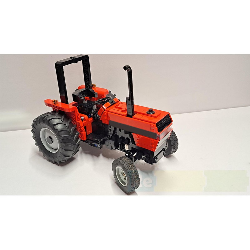 Agriculture Farming Education - MOC-202283 Trator Agrícola Retrô Anos 80