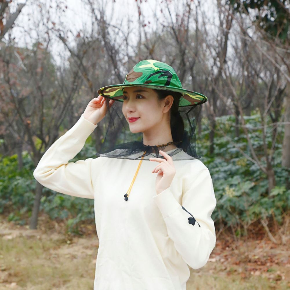 Agriculture Farming Hats - Véu para Apicultura, Chapéu com Rede