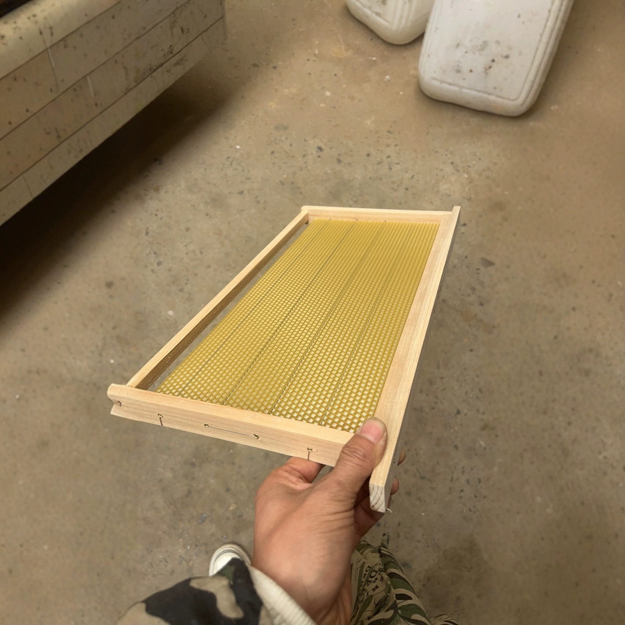 Beehive Frame Wax - Kit Completo de Colmeia de 8