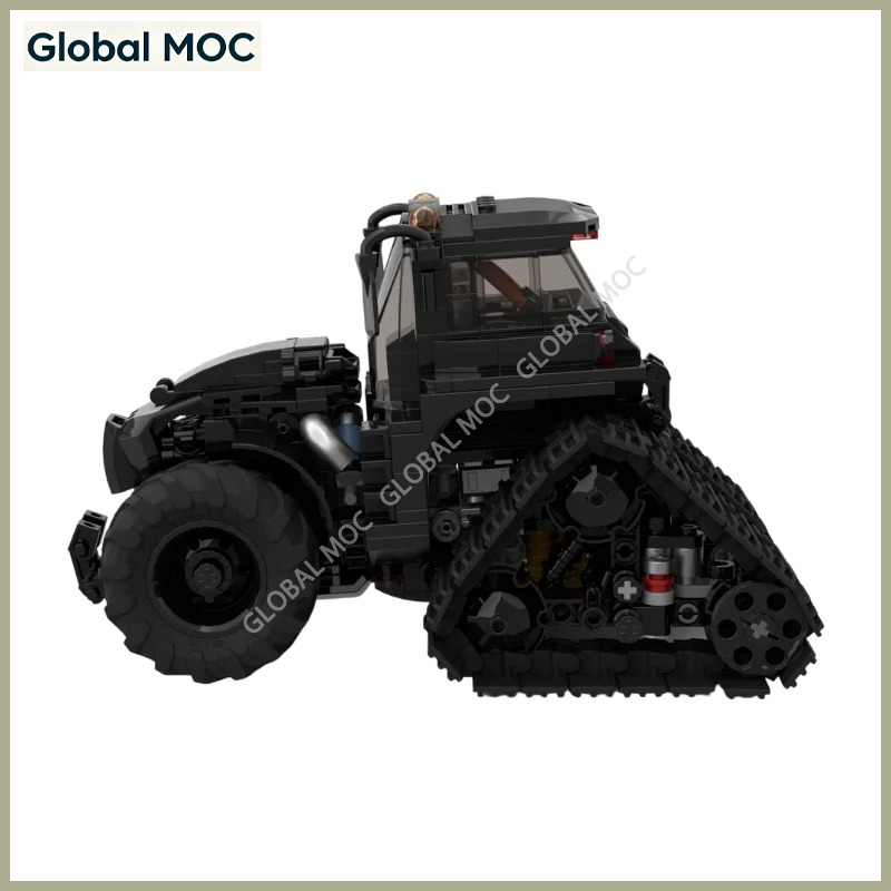 Agriculture Farming Education - Conjunto de Blocos MOC de Trator