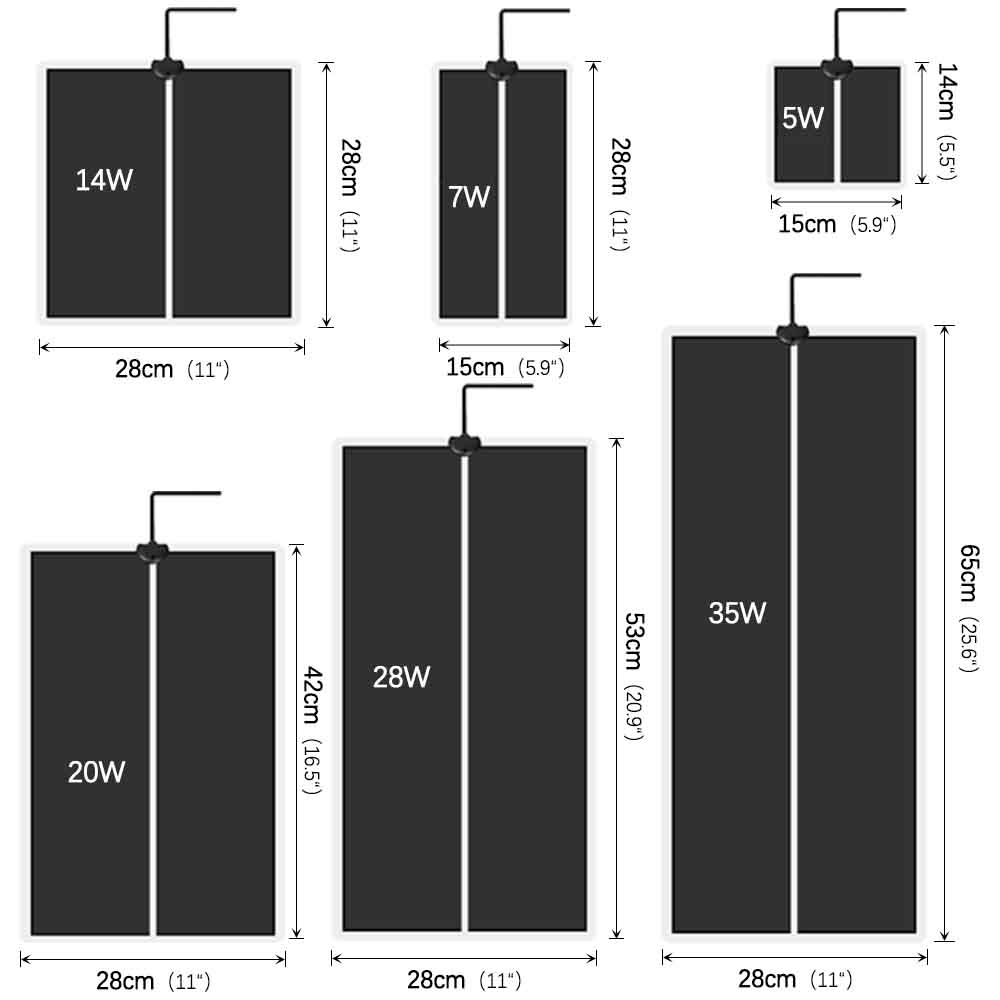 35w-5w sementes mudas planta a - Seedling Heat Mat avaliação e preço
