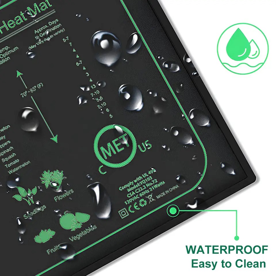 Tapete de calor para mudas, 10 - Seedling Heat Mat avaliação e preço