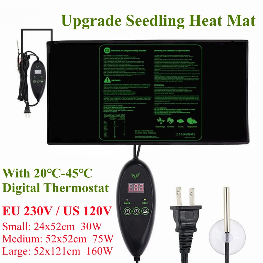 Almofada de calor impermeável  - Seedling Heat Mat avaliação e preço